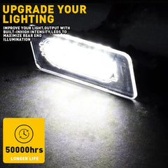 For 2014-2019 Toyota Corolla Sedan LED License Plate Light 6000K Super Bright EA 6B93BC-57