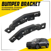 2X For 2017-24 Jeep Compass Front Bumper Support Brackets Retainers Left Right A 6B93BC-57
