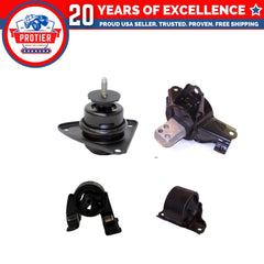 Motor & Trans Mount 4PCS Set Fit 2007-2011 Hyundai Elantra 2.0L for Manual 6B93BC-57
