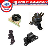 Engine Motor & Trans Mount Set for 2003-2004 Mitsubishi Outlander 2.4L 2WD 4PCS 6B93BC-57