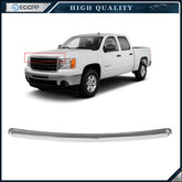 For 07-13 GMC Sierra 1500 Truck Hood Molding Trim Chrome GM1235109 10385156 6B93BC-57