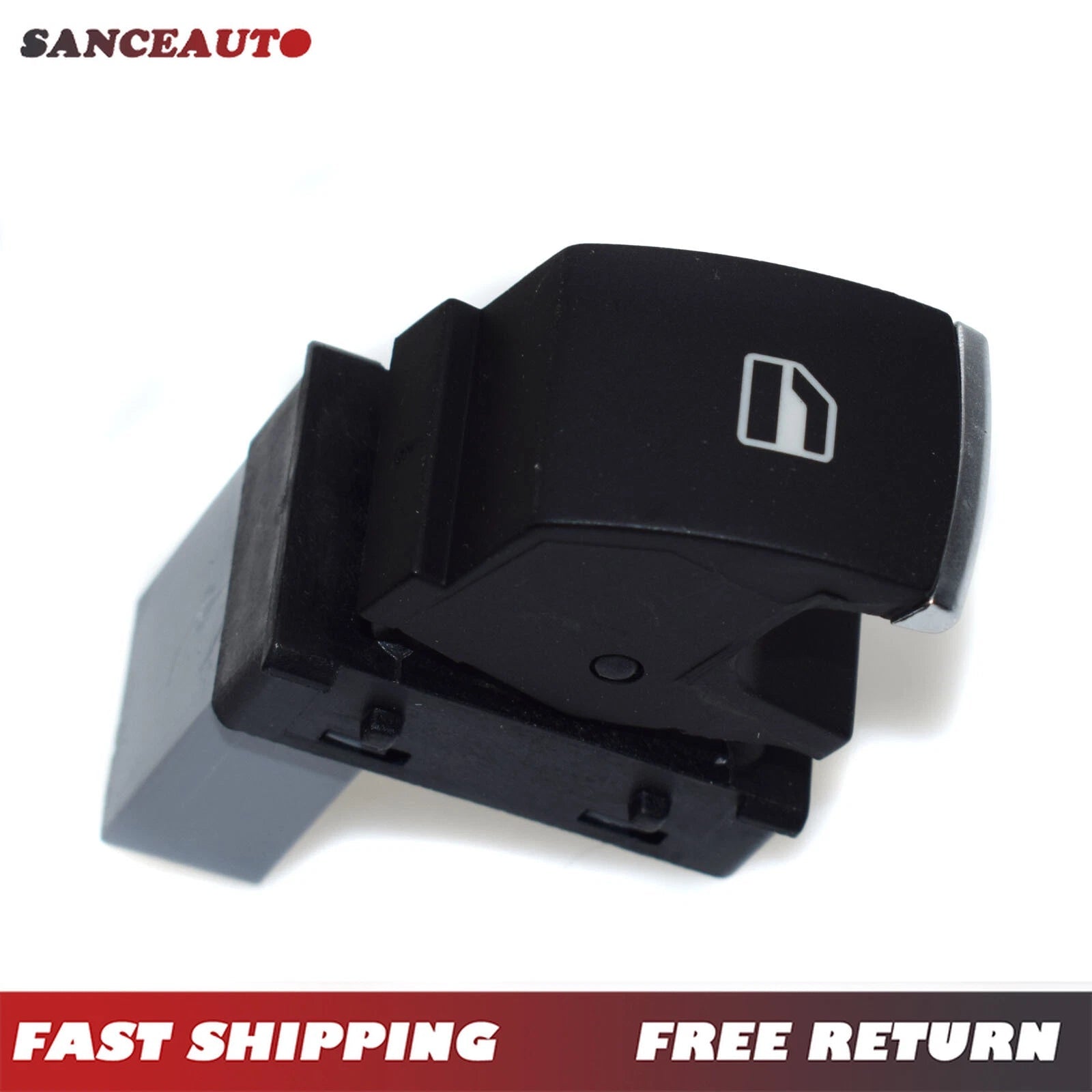 Chrome Passenger Window Switch for VW Golf Jetta MK5 MK6 Passat Tiguan 5ND959855 6B93BC-57