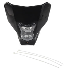 Headlight With Black Fairing Replacement For Honda CRF450L CRF450RX 2019 2020