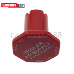 MV3 Red Parking Brake Red Trailer Air Supply Knob 802627 298817 6B93BC-57