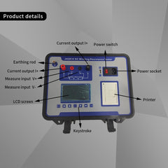 0-20KΩ Large Power Transformer DC Winding Resistance Tester DC Resistance Meter