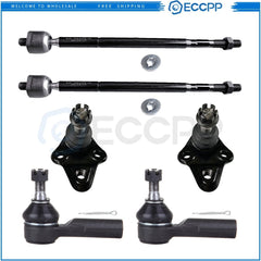 Front Lower Ball Joints Steering Tie Rod End For 2003 04 05 06-2008 Pontiac Vibe 6B93BC-57