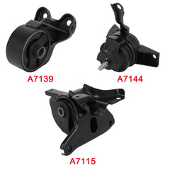 Engine Motor Mount Transmission Mount Kit Compatible For Kia For Spectra 04-09 6B93BC-57