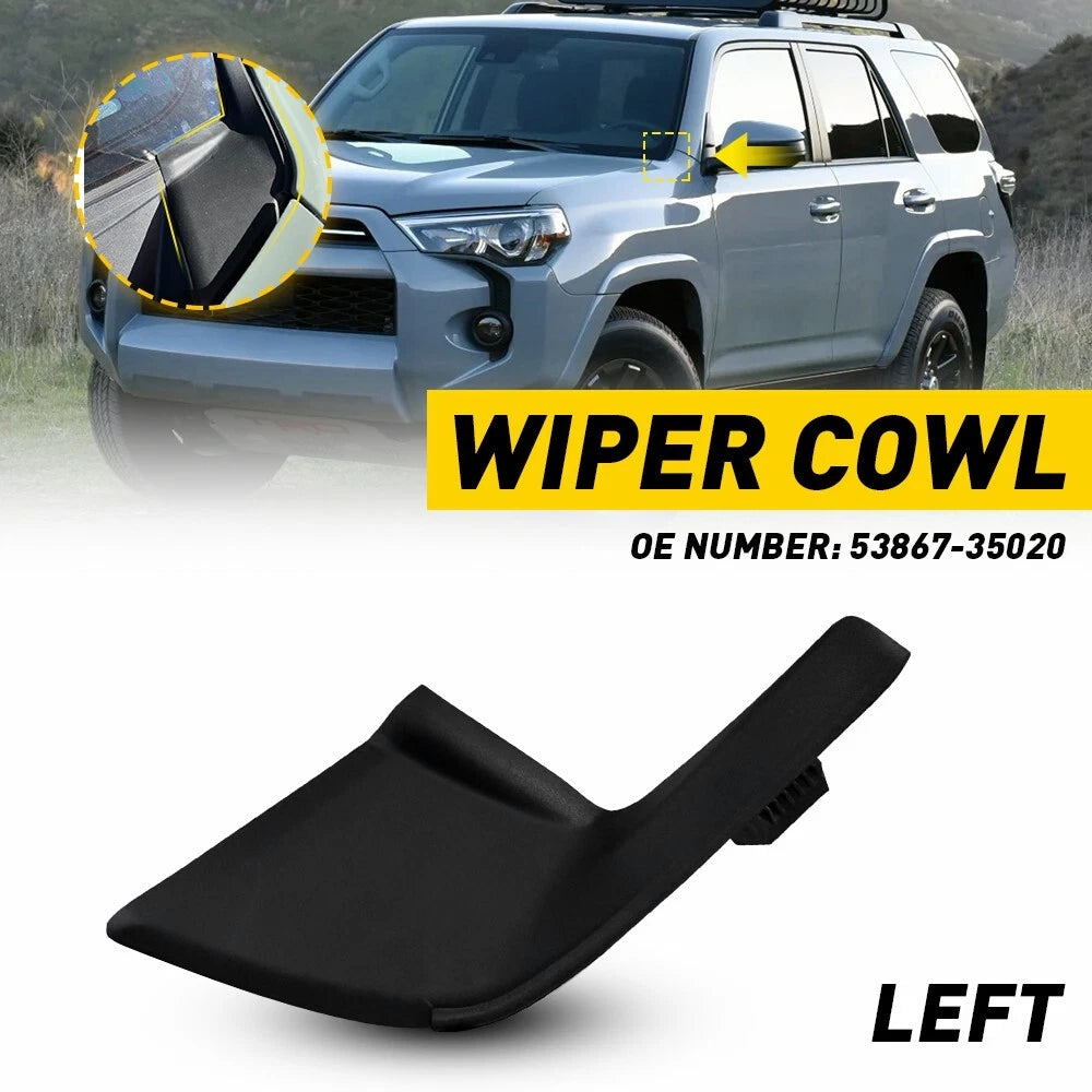 For 2010-2023 Toyota 4Runner Wiper Cowl Extension Trim Hood Side Seal Left Side 6B93BC-57