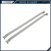 2X Silver Fuel Tank Straps Fits 1999 2000-2004 Jeep Grand Cherokee 6B93BC-57
