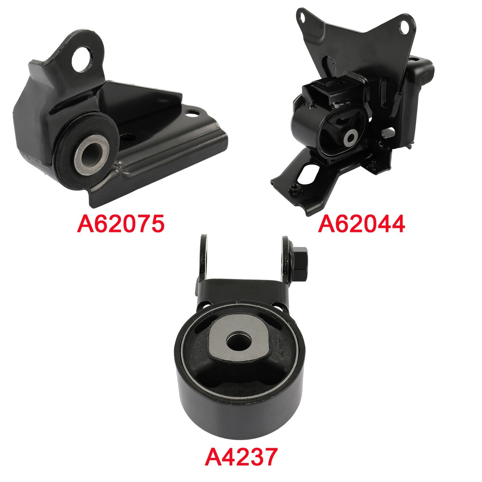 3x Engine Motor & Transmission Mount for Scion xD 2008-2014 L4 1.8L Automatic 6B93BC-57