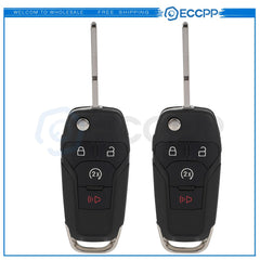 2 For Ford F-150 2015 2016 2017 2018 2019 Remote Keyless Entry System 4 Buttons 6B93BC-57