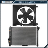 Electric Engine Radiator Cooling Fan Kit For 2005 2006 2007 2008 Chevrolet Aveo 6B93BC-57