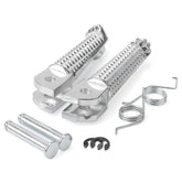 2x Front Foot Pegs For Yamaha XJR1300/SP 1999-2018 FZ6R 2009-2017 XVS950 2014-23