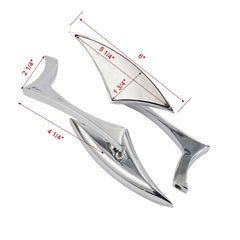 Blade Motorcycle Rear View Side Mirrors For Yamaha V-Star 250/650/950/1100/1300