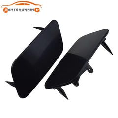 2PCS Front Bumper Headlight Washer Spray Cover Cap For 2012-16 Audi A3 8V3955275 6B93BC-57