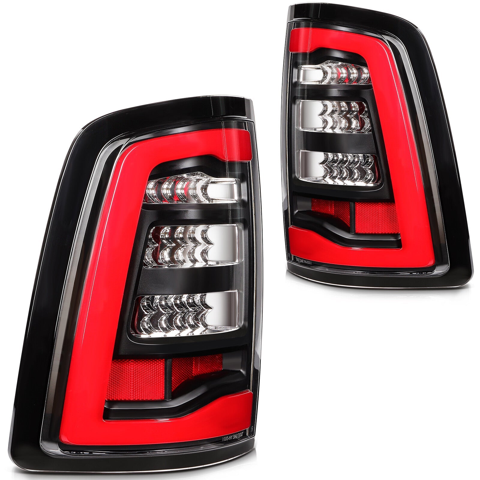 Left+Right Full LED Taillights Assembly For 2009-2018 Dodge Ram 1500 2500 3500 6B93BC-57