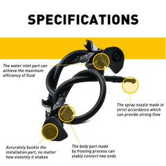 For 2011-2018 Ford Explorer Front Windshield Wiper Washer Jet Spray Nozzle A 6B93BC-57
