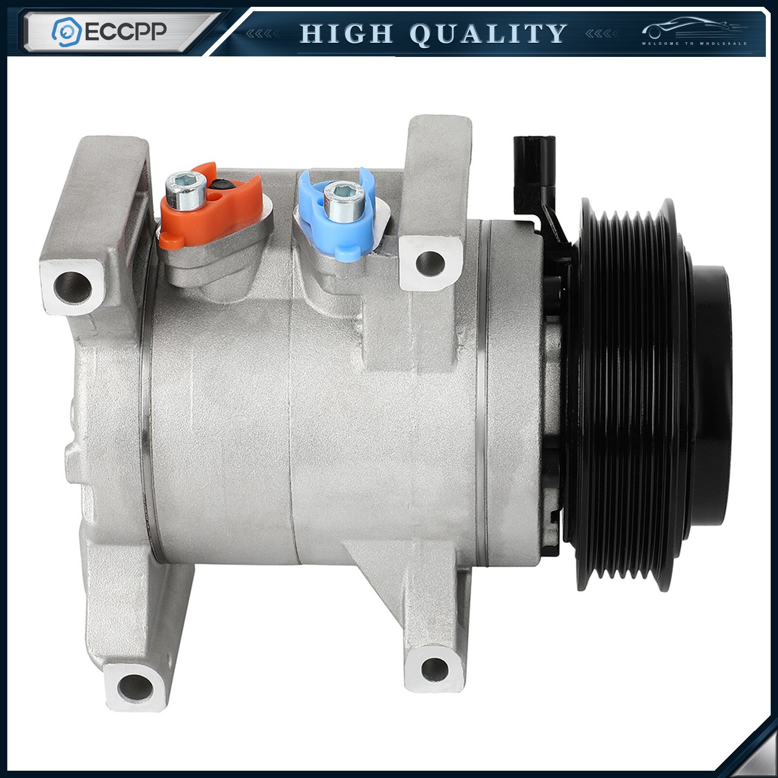 AC Compressor w/ Clutch Fits Dodge Charger Durango Chrysler 300 3.6L 2011-2013 6B93BC-57