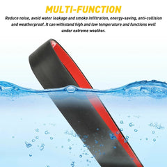 10FT Car Rubber Front Rear Windshield Panel Seal Strip Sealed Moulding Trim EOA 6B93BC-57