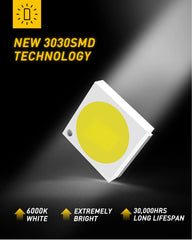AUXITO CANBUS 4X 31MM Festoon DE3175 LED Map/Dome Interior Light Bulbs 6000K AUXITO