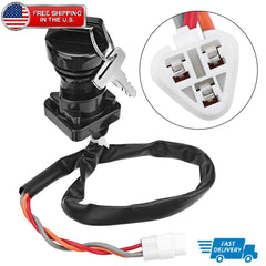 Ignition Key Switch For Kawasaki KFX450R 2008-2014 Prairie 360 KVF360A 2003-2012