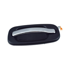 Rear Left Black w/Chrome Lever Door Handle for 99-06Silverado Tahoe Sierra Yukon 6B93BC-57
