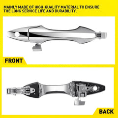 Front Left Driver Exterior Outside Door Handle For 2007-2013 Acura MDX Base EOA 6B93BC-57