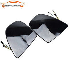 2PCS Left & Right Door Mirror Glass Heated For BMW 2007-2014 X5 X6 E70 E71 E72 6B93BC-57