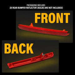 Red Rear Right Passenger Side Bumper Reflector For Acura MDX 2010 2011-2013 EOA 6B93BC-57