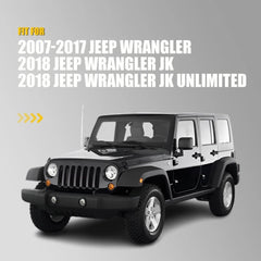17PCS Interior Accessories Hard Top Seal Kit For 2007-2018 Jeep Wrangler JK US 6B93BC-57