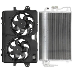 AC Condenser Cooling Fan Kit For 2008-2012 Ford Escape 2008-2011 Mercury Mariner 6B93BC-57