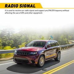 7" Short Antenna Mast for Radio JEEP WRANGLER JK/JL 2007-2023 GLADIATOR 2020-23 6B93BC-57