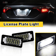 For 2014-2019 Toyota Corolla Sedan LED License Plate Light 6000K Super Bright EA 6B93BC-57