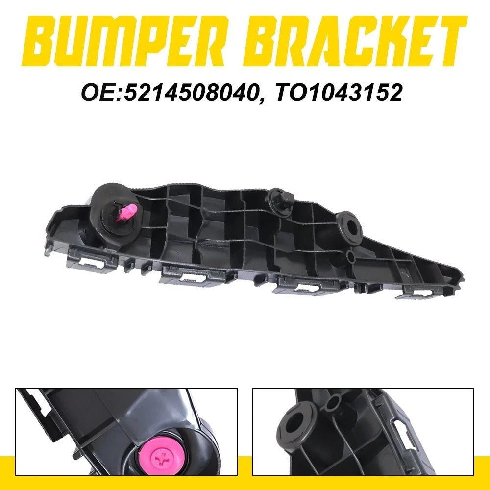 Front Right Bumper Bracket Passenger For 2021 22-2025 Toyota Sienna 5214608030 A 6B93BC-57