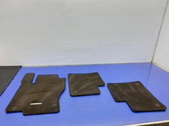 2017 - 2019 MERCEDES GLS550 OEM INTERIOR FLOOR MAT SET (3) | BROWN DESIGNO (954)