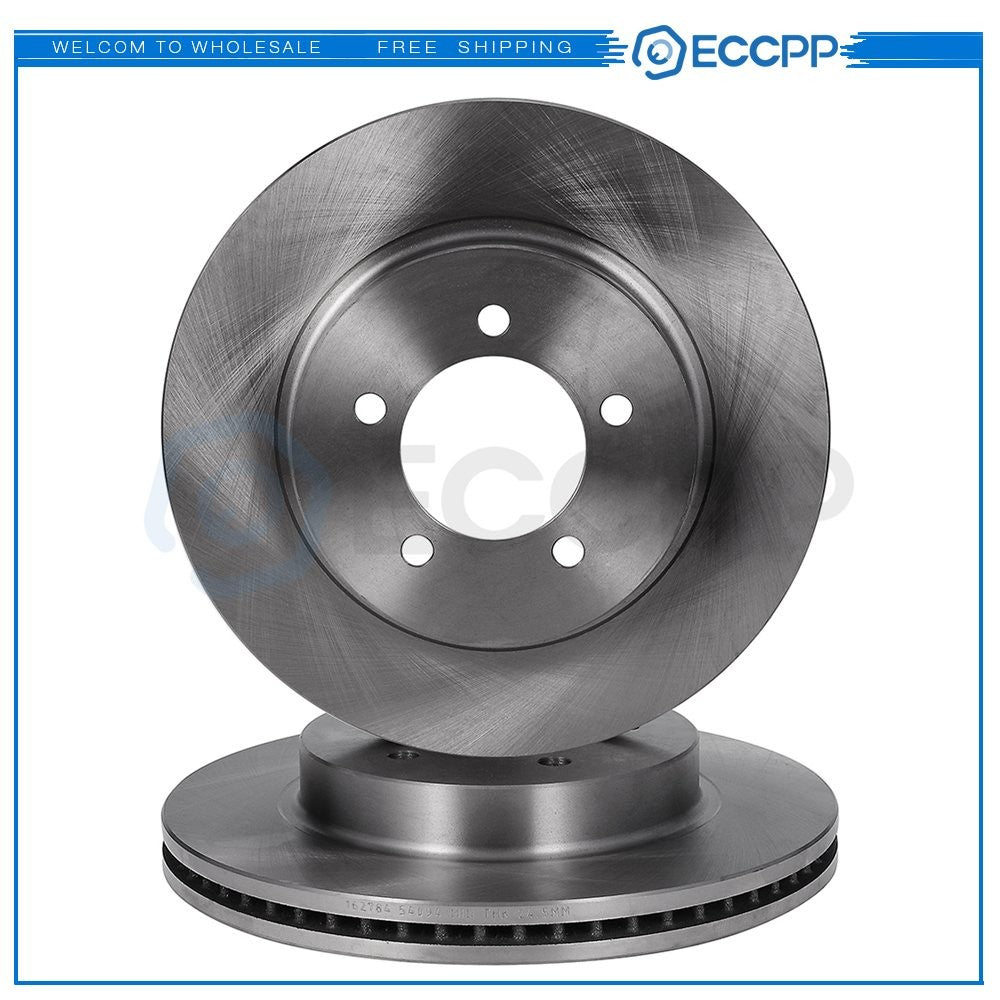 2 Front Brake Rotors For Ford Explorer Mercury Mountaineer 4.0L 4.6L 6B93BC-57