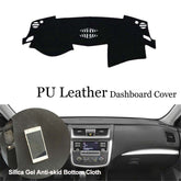 Dashboard Console Cover PU Leather Protector Sunshield Pad Fit For Nissan Teana 6B93BC-57