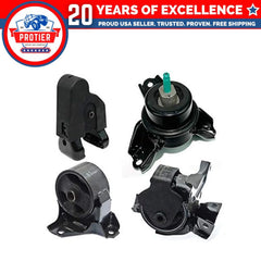 Fits 2009-2010 Hyundai Azera 3.3L 3.8L AUTO Engine Motor & Trans Mount Set 4pcs 6B93BC-57