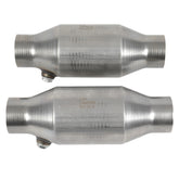 2.38" In/Outlet Universal Catalytic Converter Stainless Steel EPA OBDII 400 Cell 6B93BC-57