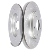 Rear Slotted Brake Rotors for Town & Country Grand Caravan Journey Routan C/V 6B93BC-57