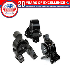 Fits 2011-2014 Hyundai Sonata 2.4L AUTO w/o Sport Susp Motor & Trans Mount 3pc 6B93BC-57