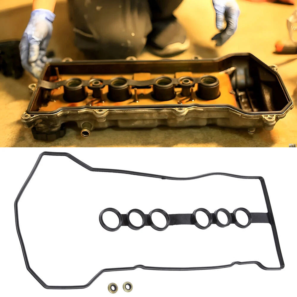 Engine Valve Cover Gasket for Set Toyota Corolla 2000-2008 L4 1.8L 1794cc 6B93BC-57