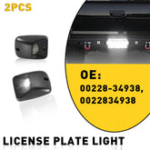2X LED License Plate Lights Rear Bumper Tag Assembly For 1995-2004 Toyota Tacoma 6B93BC-57