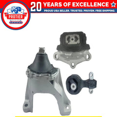 Fits 2018-2020 Honda Accord 2.0L Hybrid Engine Motor & Trans Mount Set | 6B93BC-57