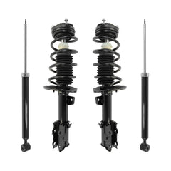 Front & Rear Complete Strut Assembly Shock Kit for 2014-2019 Ford Fiesta 6B93BC-57