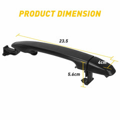 2X For Toyota Sienna 2004-2010 Rear Left Right Sliding Door Door Handle Black EA 6B93BC-57