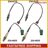 4X Oxygen O2 Sensor Up&Down For Nissan Armada Titan 5.6L 14-15 234-4835 234-9135 6B93BC-57