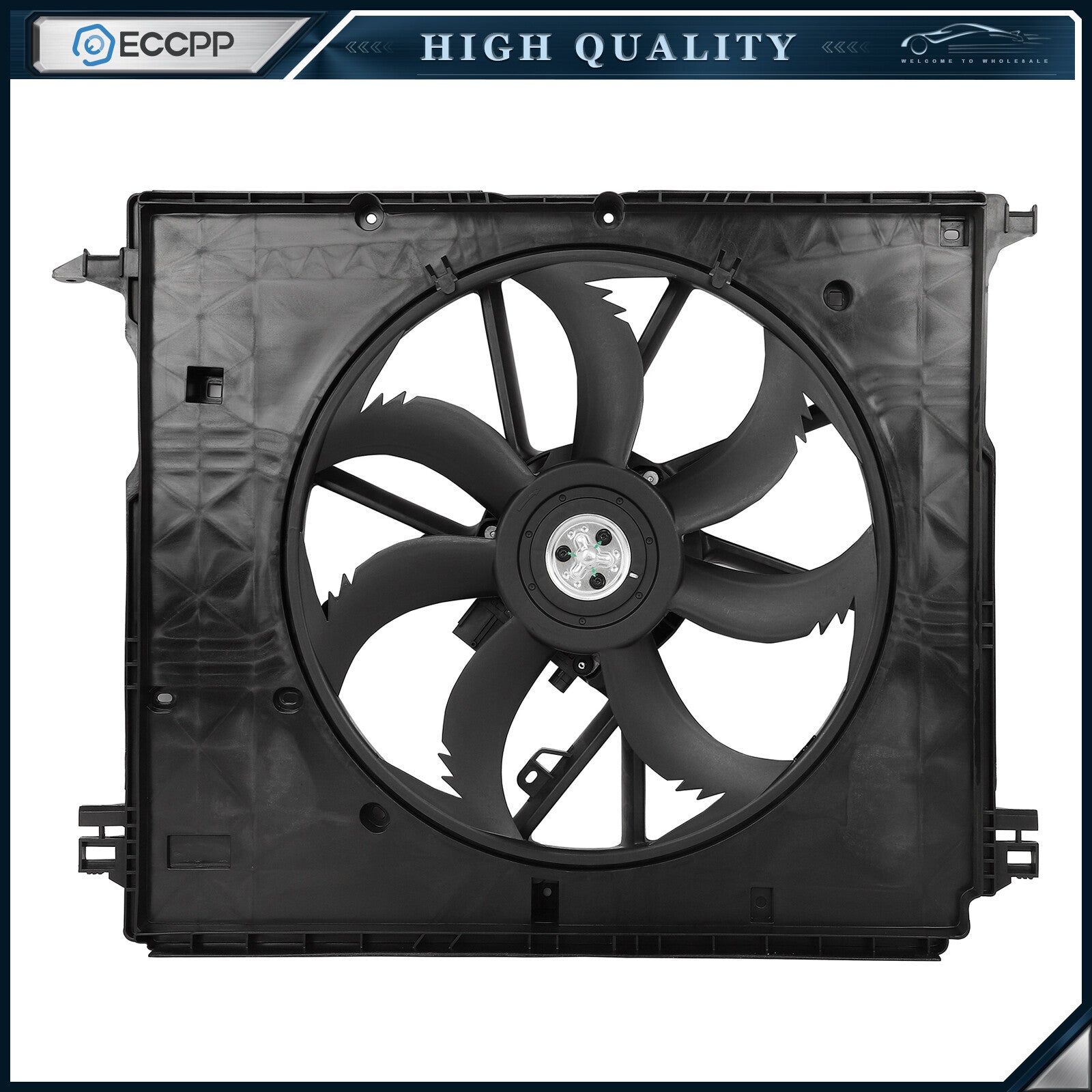 Electric Radiator Fan Assembly For 2022 Toyota Highlander for 624980 Cooling Fan 6B93BC-57