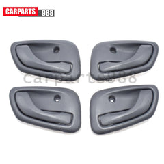 4Pcs Gray Interior Door Handle Front Rear Left Right For Chevy Tracker 1999-2004 6B93BC-57
