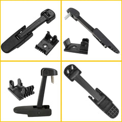 2X Black Hood Latch For 2003-2009 Hummer H2 Chevy Kodiak GMC TopKick 15097841 EA 6B93BC-57